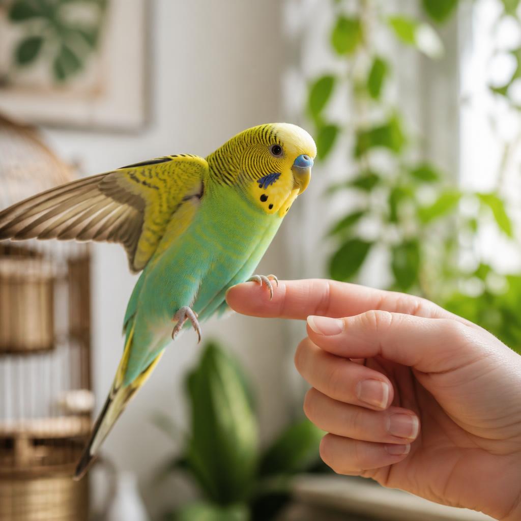 Illustration for How to Teach Your Bird to Step Up