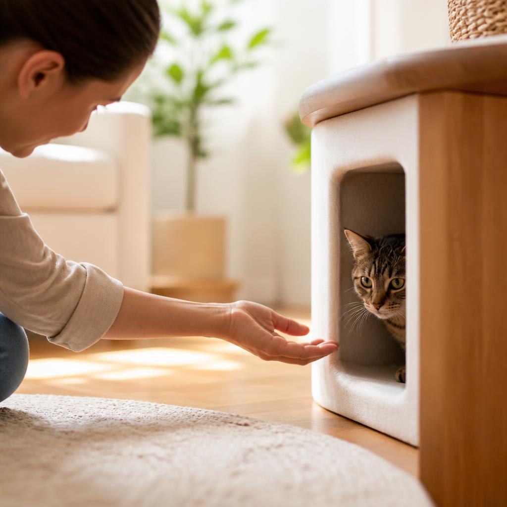 Illustration for How to Introduce a New Cat to Your Home